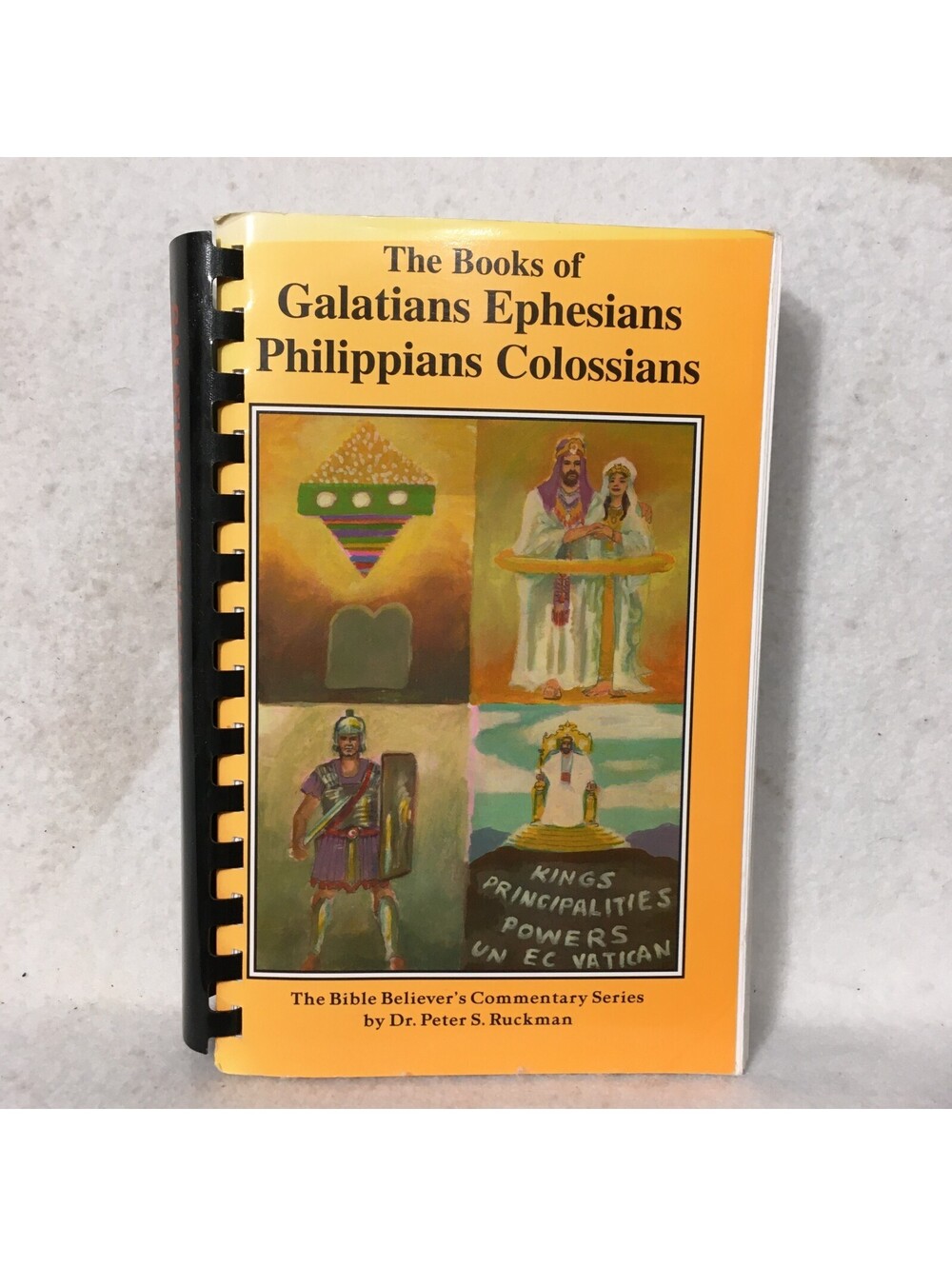 Bible Believer God Study GALATIANS EPHESIANS PHILLIPIANS COLOSSIANS 1997 RUCKMAM